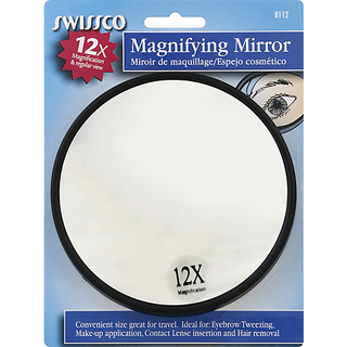 Swissco 12x Mirror W/ Suction Cup