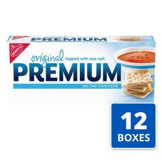 Premium Nabisco Original Saltine Crackers, 8 Ounce