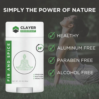 Natural Deodorant - Yoga Health and Peace 3.35 OZ - NEW FORMULA