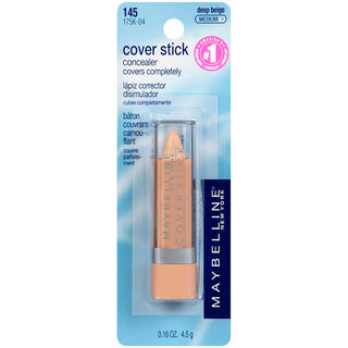 Maybelline Cover Stick Corrector Concealer, Deep Beige, 0.16 Oz