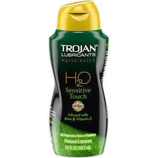 Trojan Lubricants Personal Lubricant, H2O, Sensitive Touch