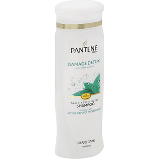 Pantene Shampoo, Damage Detox Scalp Care, With Mosa Mint 12.6 Oz
