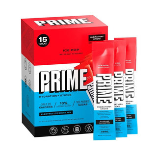 Prime Hydration Sticks - Ice Pop - 0.34oz/15ct