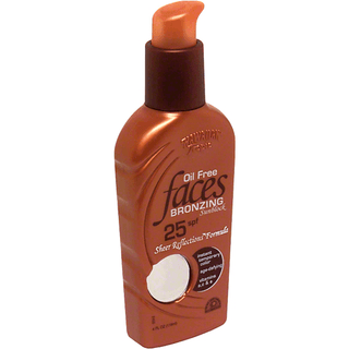 Hawaiian Tropic Faces Oil Free Bronzing Sunblock, SPF 25