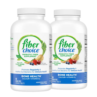 Fiber Choice Bone Health, Chewable Tablets, Assorted Berry