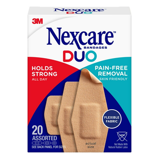 Nexcare Duo Flexible Fabric Assorted Bandages
