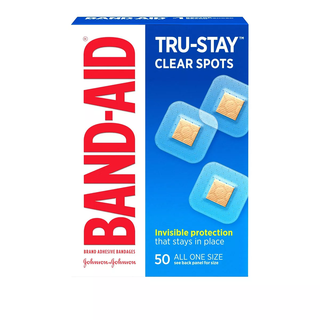 Band-Aid Brand Adhesive Bandages Clear Spots All One Size DISCONTINUIED