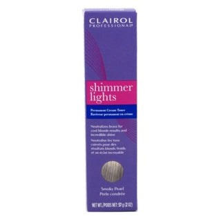 Clairol Shimmer Lights Perm Cream Toner, Smoky Pearl, 2 Oz