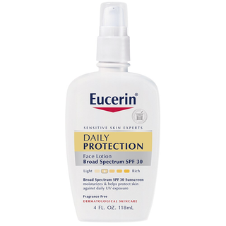 Eucerin Daily Protection Broad Spectrum Face Lotion & Sunscreen, SPF 30, 4 Fl Oz