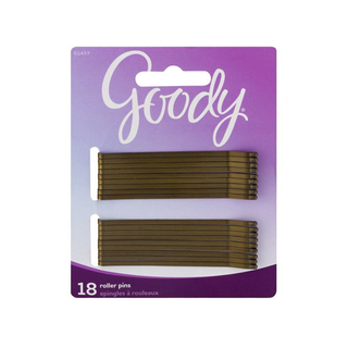Goody 3" Large Brown Roller Pins - 18 Pcs