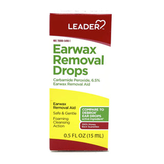 Leader Earwax Removal Drops 0.5 Fl Oz