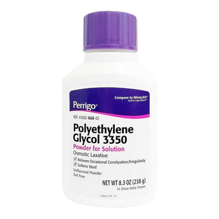 Polyethylene Glycol 3350 Powder 8.3 Oz