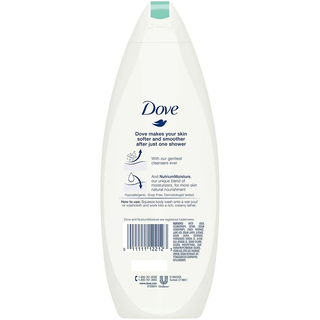 Dove Sensitive Skin Body Wash - 12 oz - Hypoallergenic & Fragrance-Free