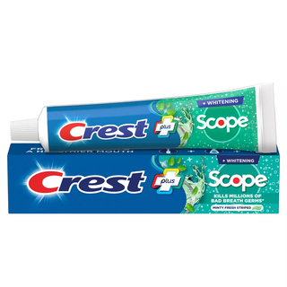 Crest Complete Plus Whitening Scope Minty Fresh Striped Fluoride Toothpaste, 5.4 Oz