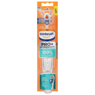 Spinbrush Arm & Hammer Pro+ Extra White Soft Powered Toothbrush