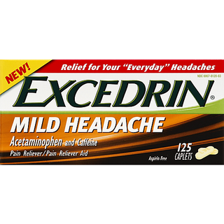 Excedrin Mild Headache, Caplets