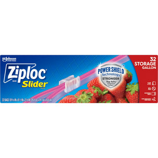 Ziploc Storage Slider Gallon Bags