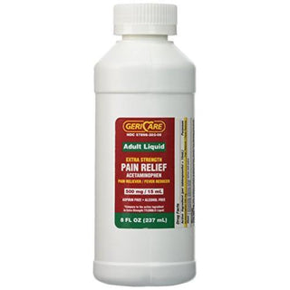 McKesson Brand Pain Relief 500 Mg Strength Liquid 8 Oz., 24BT/CS