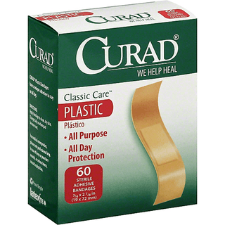 Curad Classic Care Bandages, Adhesive, Plastic