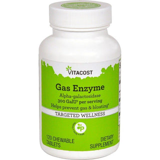 Vitacost Gas Enzyme Alpha-galactosidase 300 GalU - 120 Comp