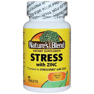 Nature's Blend Stress Formula with Zinc – Dietary Supplement