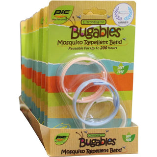 PIC Mosquito Repellent Band, Citronella Plus, Bugables