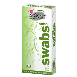 Swispers Swisspers Organic Biodegradable Cotton Swabs