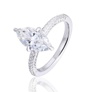 Étoile Marquise VVS Engagement Ring
