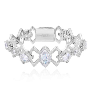 GC Éclat Link Bracelet | 925 Silver VVS Moissanite