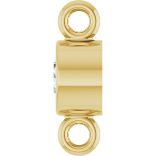 Le Lien Précieux 14K Gold Natural Diamond Connector – 1/10 CT