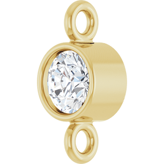 Le Lien Précieux 14K Gold Natural Diamond Connector – 1/10 CT