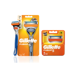Gillette Fusion5 Power 1pc - Black Razor For Men