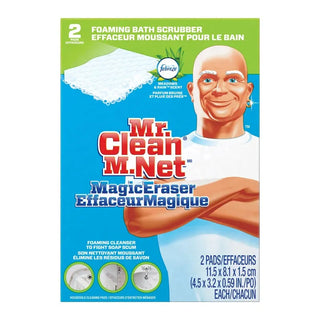Mr. Clean Magic Eraser Bath Scrubber Pads Meadows & Rain