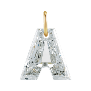 Élodie 14K Gold Lab-Grown Diamond Initial Charm