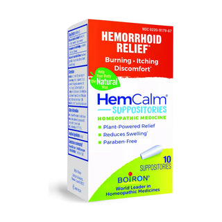 Boiron HemCalm Suppositories Homeopathic Medicine