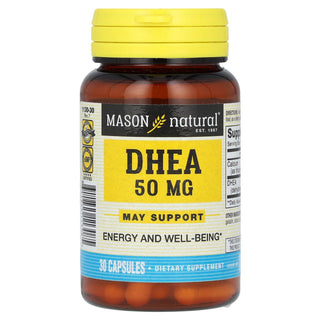 Mason Natural Pure Power DHEA 50 Mg Capsules - 30ct