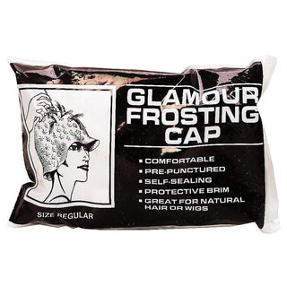 Glamour Frosting Cap w/One Crochet Needle