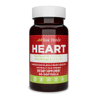 Basic Organics Flax Seed Oil Softgels