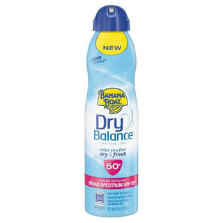 Banana Boat Dry Balance Clear UltraMist Sunscreen SPF 50+ 6 Ounces