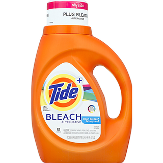 Tide Plus Detergent, Bleach Alternative, Clean Breeze