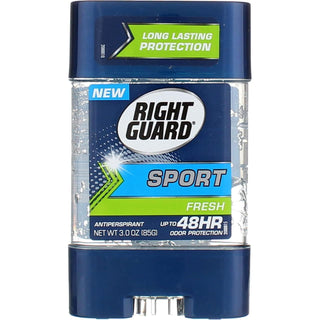 Right Guard Sport Antiperspirant Deodorant Clear Gel, Fresh, 3 Oz
