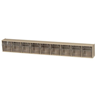 Quantum Storage Systems RQTB309IV Tip Out Bin, Polystyrene, Ivory