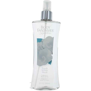 Body Fantasies Signature White Musk Fragrance Body Spray, Clean & Fresh Floral Scent, 8 fl oz