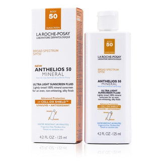 La Roche Posay Anthelios 50 Body Mineral Tinted Sunscreen 4.2 Oz