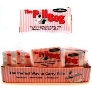 Unknown Pill Bags 25 Count (40 Pieces) Display