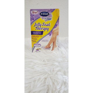 Dr. Scholl's For Her Therapeutic Jelly Soak~Lavender Scent~1 Box Of 5 Packets