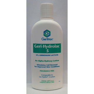 Geritrex Geri Hydrolac Lot 5% Lotion And Cream - 8 Oz