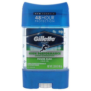 Gillette Sport Power Rush Clear Gel Anti-Perspirant/Deodorant 2.85 Oz. Stick