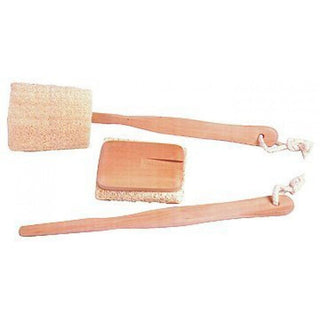Kingsley Natural Loofah On A Detachable handle-2PACK