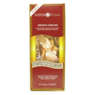 , (Surya Henna) Cream Silver Fox 2.3 Oz